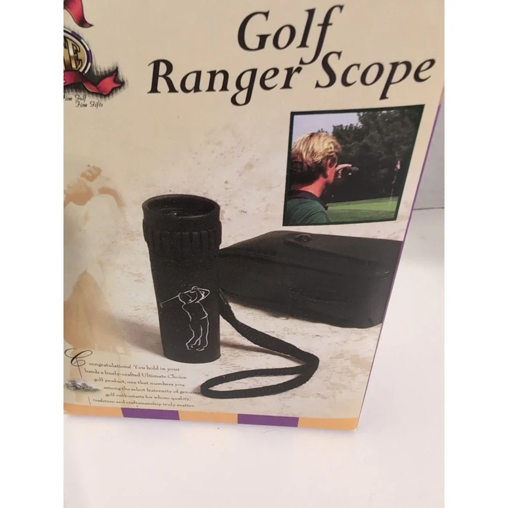 Ultimate Choice Golf Range Scope‎ & Case NEW In Box
